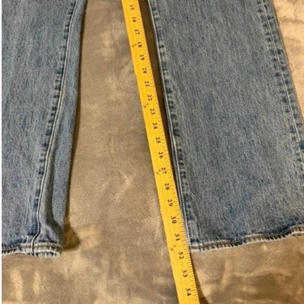 Levi's 501 Original Fit Jeans Mens 38x32 Blue Straight Leg Button Fly Denim VTG